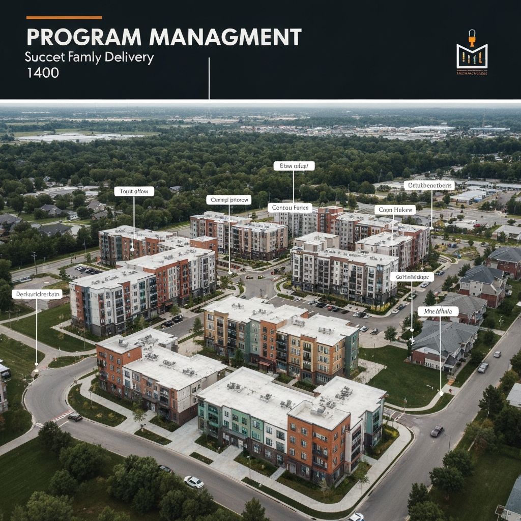 Density, Complexity, and Delivery: PM Impact on a 1,400-Unit Multi-Family Development