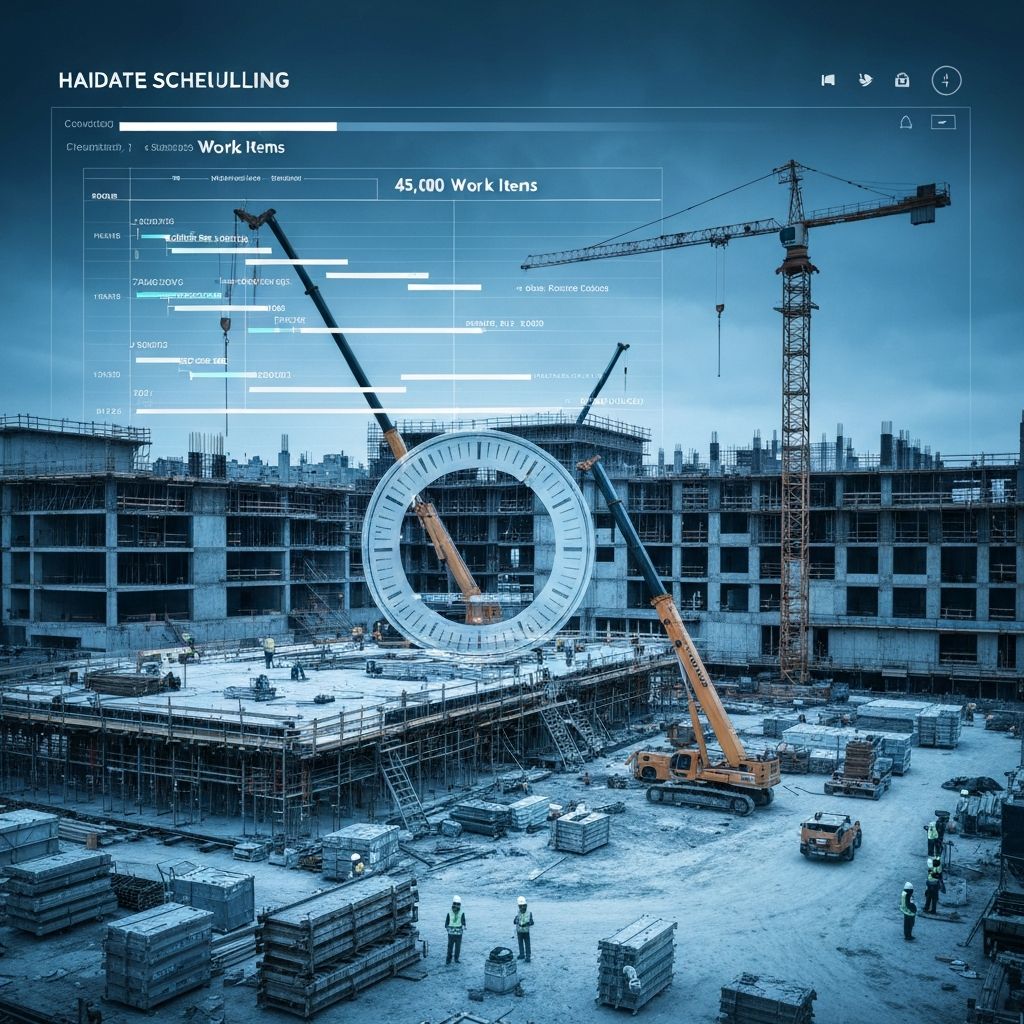 45,000 Work Items. 48 Hours. One $350M Hospital Project: A Masterclass in Schedule Validation Under Pressure