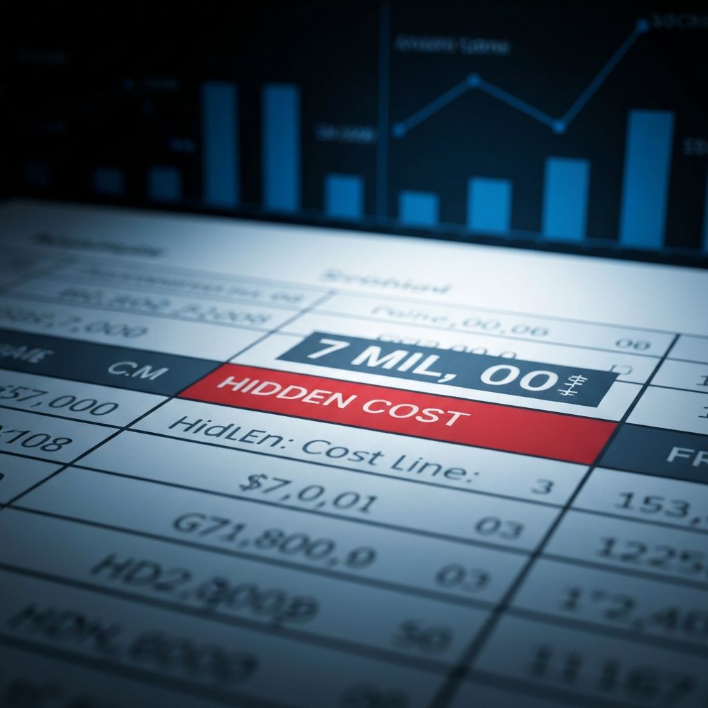 The $7M Line Item Nobody Caught: How a Single Work Item Distorted the Cost Forecast on a Mega-Project