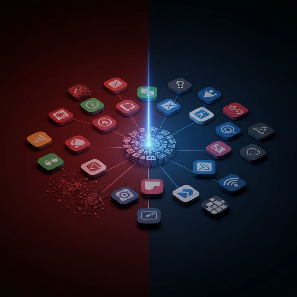 15 Software Platforms. One Commercial Project. Zero Integration: The Hidden Cost of a Fragmented Tech Stack