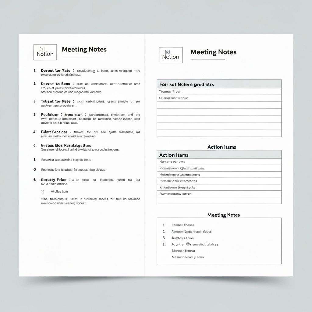 Meeting Notes Template